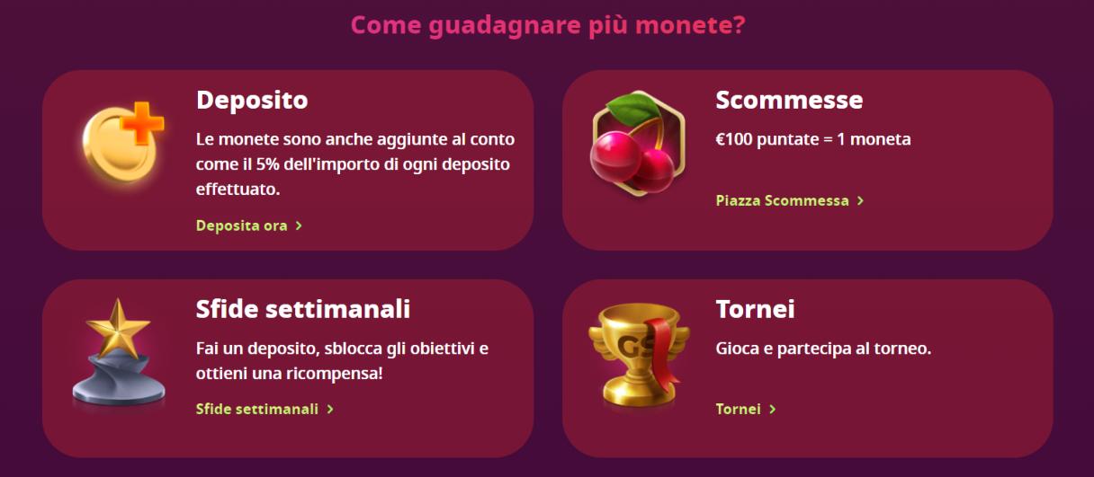 Come guadagnare più monete?